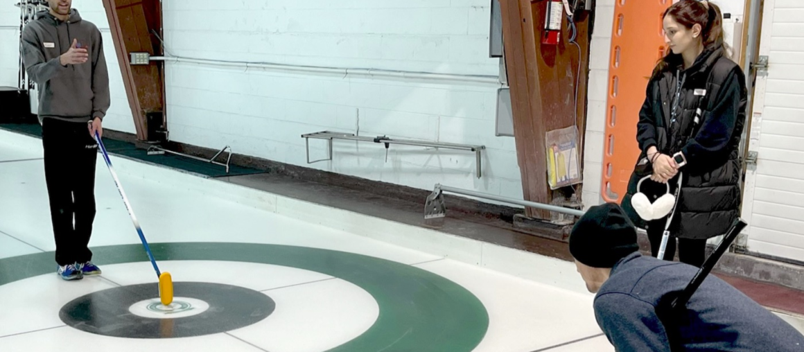 Kaamraan Islam uses grant money to create BIR Learn to Curl league